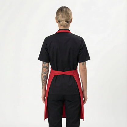 Classic Chef Apron Two Pockets - Red